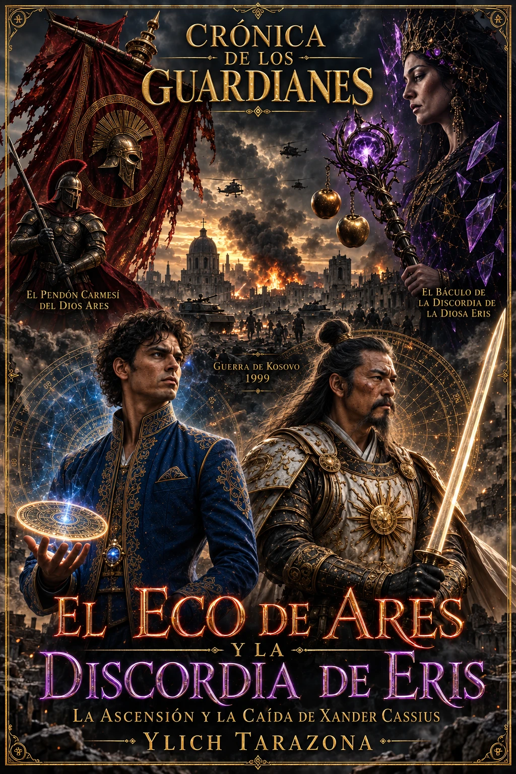 Portada oficial de El Eco de Ares y la Discordia de Eris