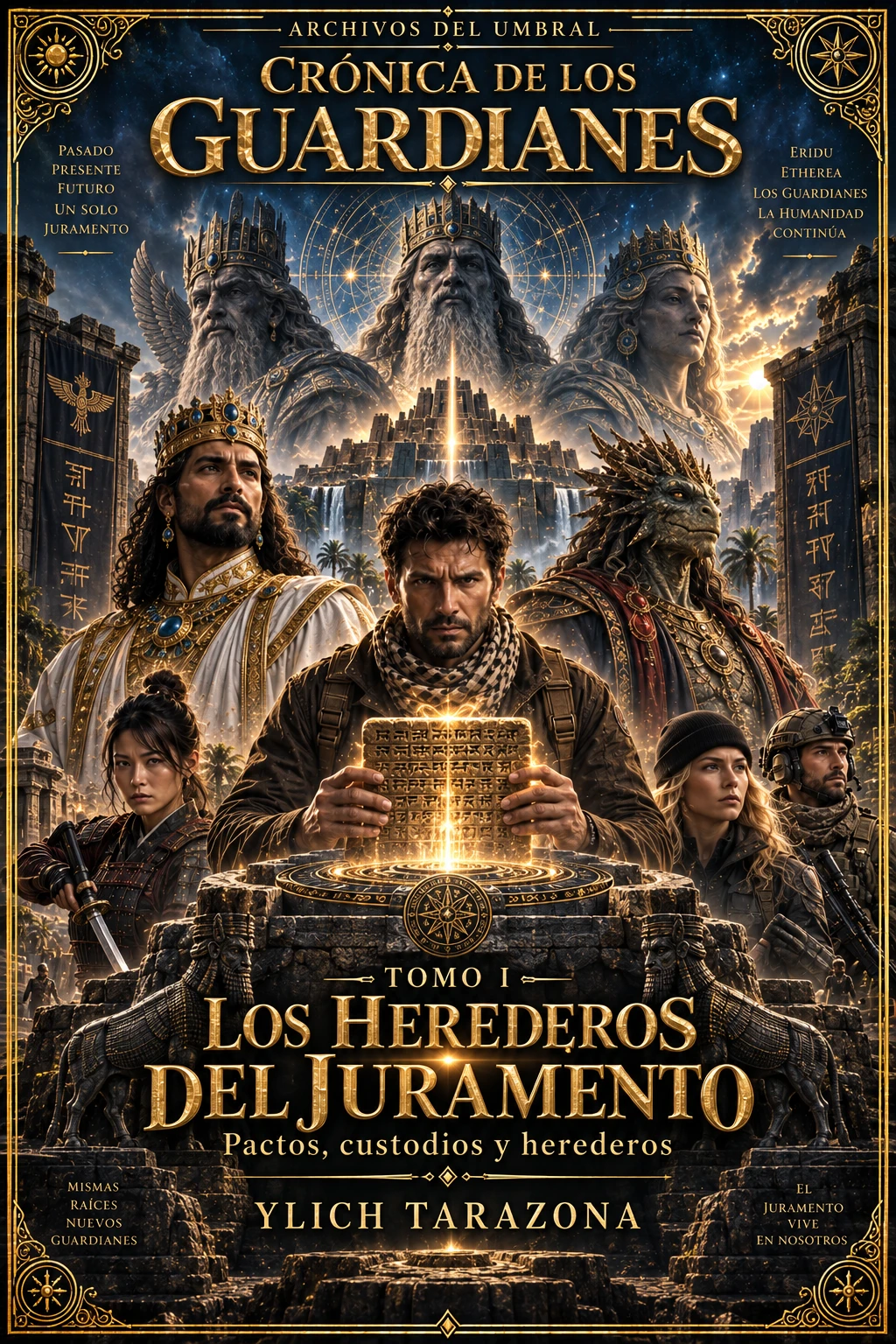 Portada oficial de Archivos del Umbral: Los Herederos del Juramento